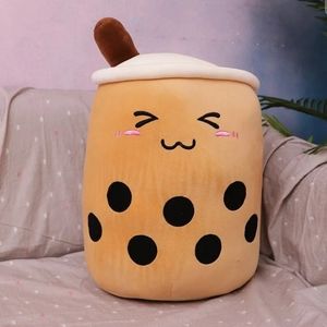 Simulation Milk Tea Cup Pillow